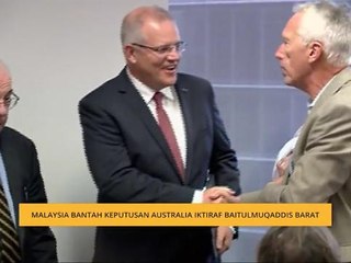 Malaysia bantah keputusan Australia iktiraf Baitulmuqaddis barat