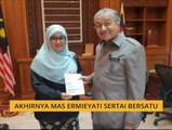 Akhirnya Datuk Mas Ermieyati sertai BERSATU