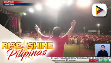BBM-Sara Tandem, nagsagawa ng grand rally sa Bacolod