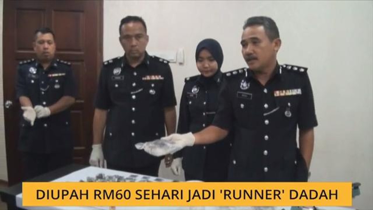 RM60 sehari jadi runner dadah