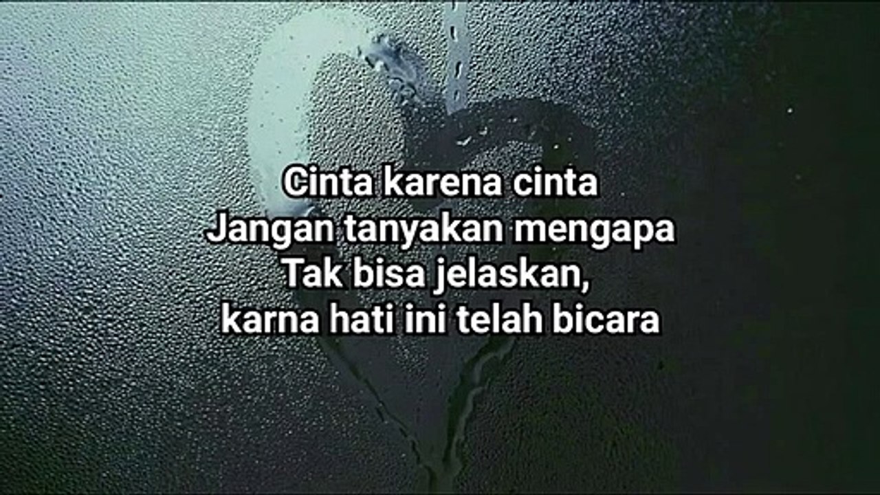 Judika - Cinta Karena Cinta (Lirik)