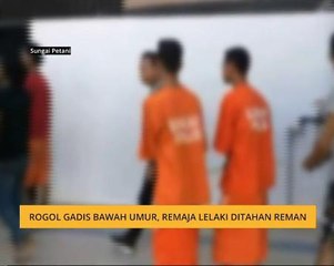 Rogol gadis bawah umur, remaja lelaki ditahan reman