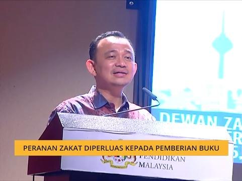 Peranan zakat diperluas kepada pemberian buku