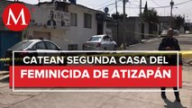 Fiscalía del Edomex catea otro inmueble por caso del feminicida serial de Atizapán