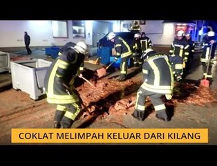 #Bualan 14 Dis: Coklat melimpah keluar dari kilang