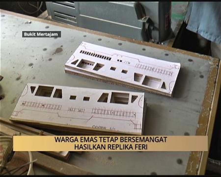 AWANI - Pulau Pinang: Warga emas tetap bersemangat hasilkan replika feri