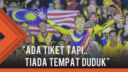 Ada tiket tapi tiada tempat duduk