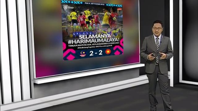 Komen Tengahari 12 Dis: Piala AFF - Bekalan Malaysia bertandang ke Vietnam