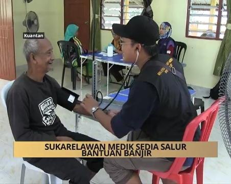 AWANI - Pahang: Sukarelawan medik sedia salur bantuan banjir
