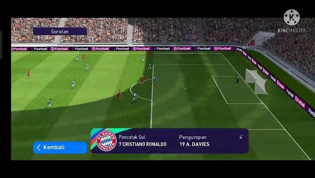 GOAL SALTO C. RONALDO #PES #PESMOBILE #PES2021 #EFOOTBALL #KONAMI #SHORTS