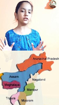 East seven sisters GK/static gk Tricks/seven Sister state of India#short