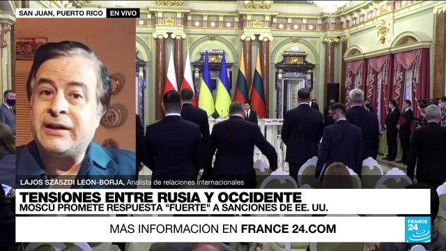 Lajos Szászdi: Vladimir Putin pretende invadir toda Ucrania empezando por Donetsk y Lugansk