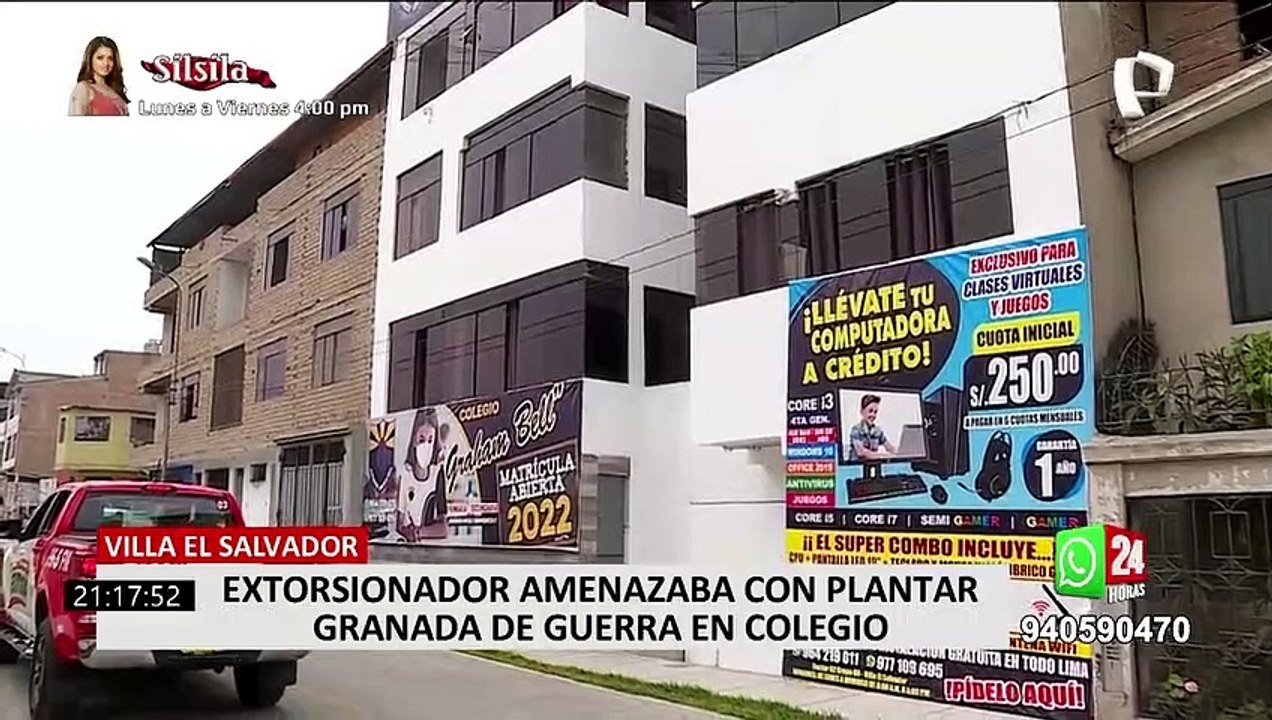 VES: Capturan a delincuente que extorsionaba a dueño de colegio