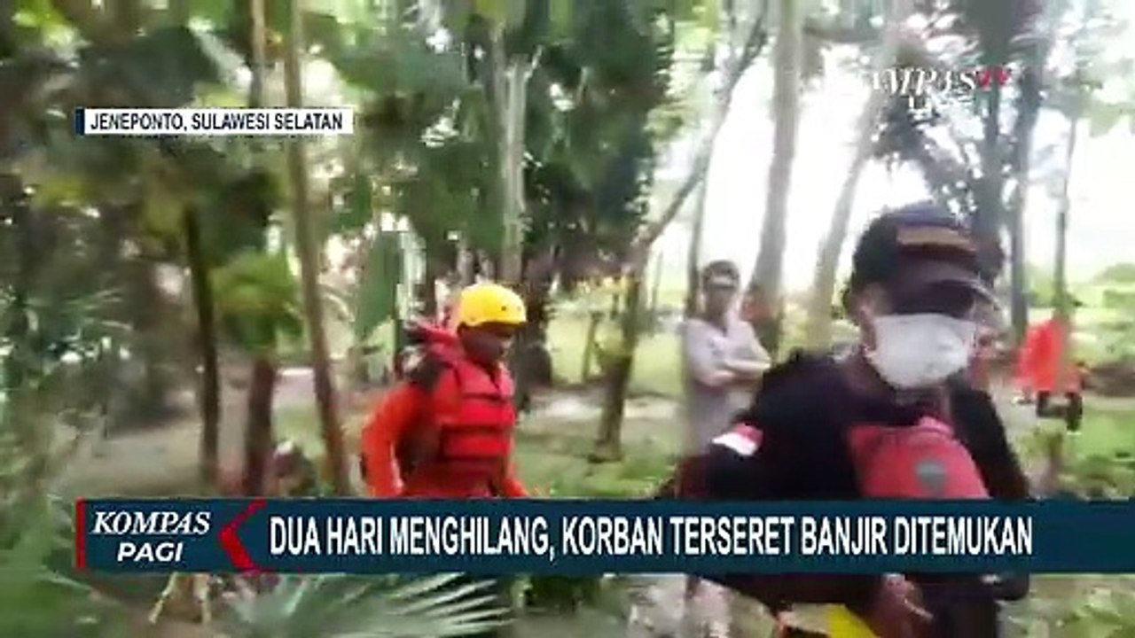 Sempat Hilang Selama 2 Hari,  Jenazah Korban Terseret Banjir Ditemukan 19 KM Dari Lokasi