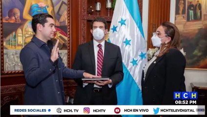 Fausto Cálix ha sido juramentado como director ejecutivo de la Administración Aduanera