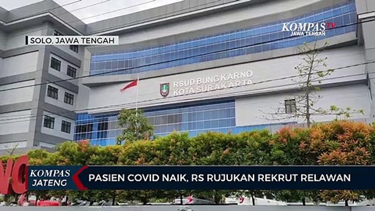 Pasien Covid Naik, RS Rujukan Rekrut Relawan