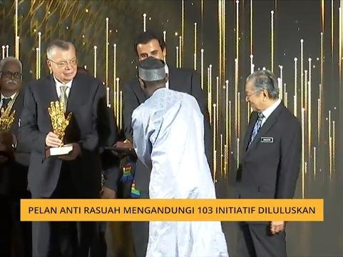 Pelan anti rasuah mengandungi 103 inisiatif diluluskan