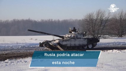 Rusia tiene todo listo para invadir a Ucrania, puede atacar esta noche, asegura Blinken