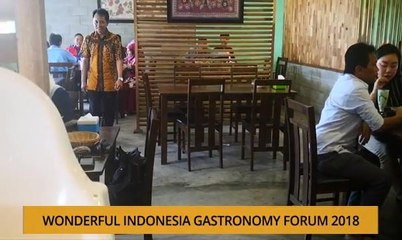 Kalendar Sabah: Wonderful Indonesia Gastronomy Forum 2018