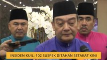 Insiden kuil: 102 suspek ditahan setakat kini