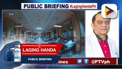 Epekto ng patuloy na pagbaba ng COVID-19 cases, ramdam na ng ilang mga ospital, mga ina-admit na COVID-19 patients, kaunti na