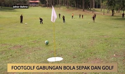 AWANI - Johor: Footgolf gabungan bola sepak dan golf