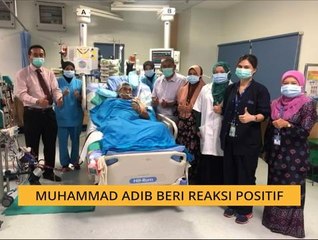 Muhammad Adib Mohd Kassim beri reaksi positif