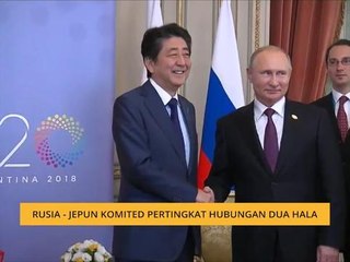 Rusia-Jepun komited pertingkat hubungan dua hala
