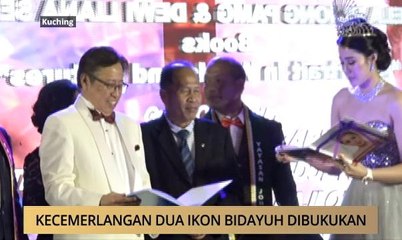 AWANI - Sarawak: Kecermelangan dua Ikon Bidayuh dibukukan