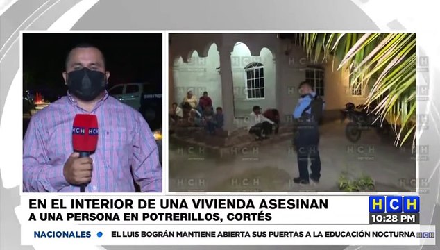 Ultiman a una persona en Potrerillos, Cortés