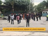 Suspek kes rusuhan kuil dibawa ke lokasi kejadian