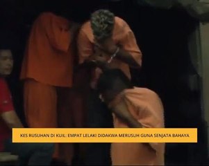 Kes rusuhan di Kuil: Empat lelaki didakwa merusuh guna senjata bahaya