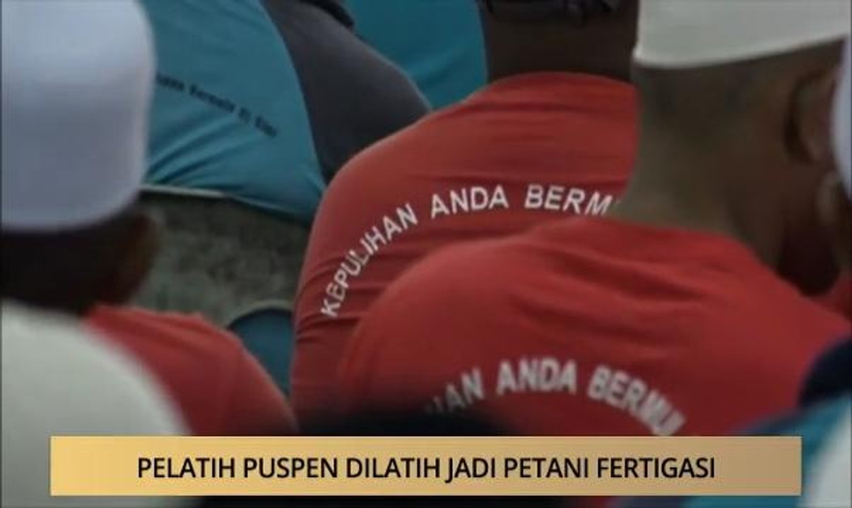 AWANI - Sarawak: Pelatih PUSPEN dilatih jadi petani fertigasi