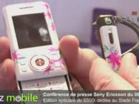 Sony Ericsson S500 Stade Français WorldGSM
