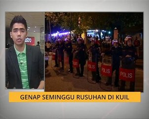 Genap seminggu rusuhan di kuil