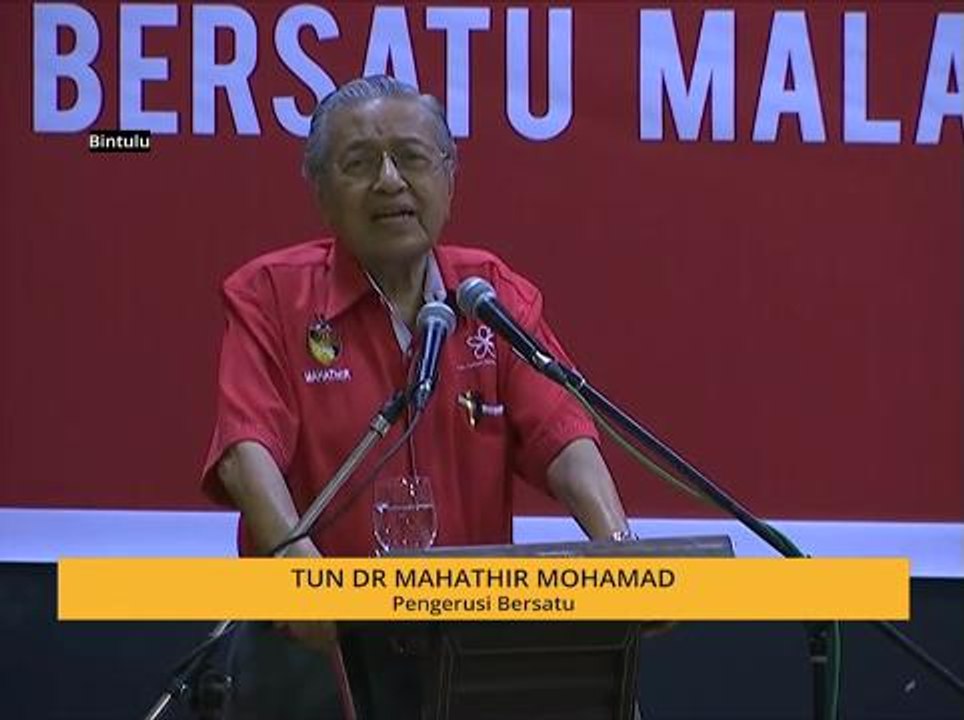BERSATU ke Bumi Kenyalang atas permintaan rakyat Sarawak