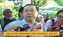 ICERD: Tidak halang perhimpunan, tetapi tidak sesuai - Guan Eng