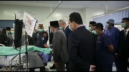 Sultan Nazrin berkenan ziarah Adib