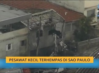 Pesawat kecil terhempas di Sao Paulo