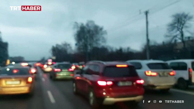 Kiev'de siren sesleri duyuluyor