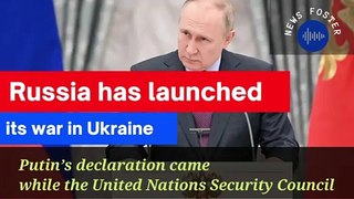 Russia Started Its War On Ukraine