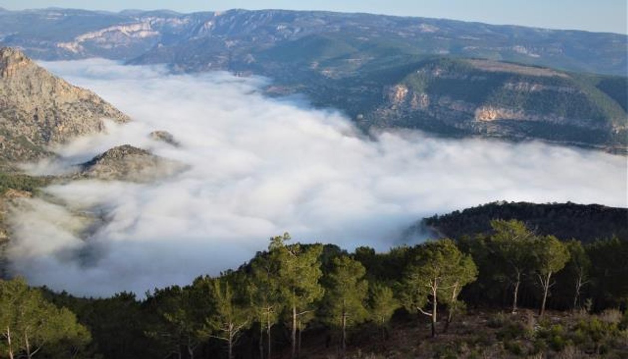 Göksu Vadisi'nde seyri doyumsuz manzaralar ortaya çıktı