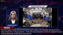 Four US astronauts and two Russian cosmonauts aboard International Space Station are 'largely  - 1BR