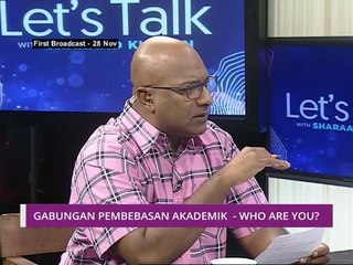Gabungan Pembebasan Akademik - Who Are You?