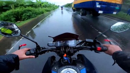 Chattogram to Dhaka Highway Riding in Rain. Please Dont Ride in Rain Unless You Have Abs। Ei obelay (এই অবেলায়)  shironamhin। CTG to DHAKA ।