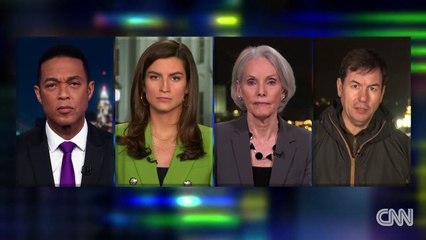 CNN'in Kiev'deki canlı yayını sırasında patlama sesleri