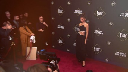 Zendaya Laughs After Falling Down &Tripping On Restaurant Step In Paparazzi Video