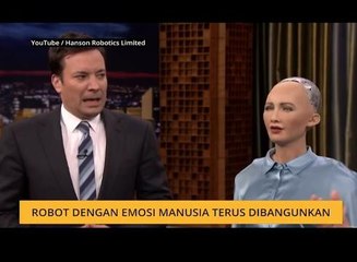 #Bualan 28 Nov: Robot dengan emosi manusia terus dibangunkan