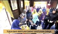 AWANI - Johor: Tujuh bayi bertuah dapat sentuhan DiRaja