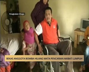 AWANI - Kelantan: Bekas bomba hilang mata pencarian akibat lumpuh